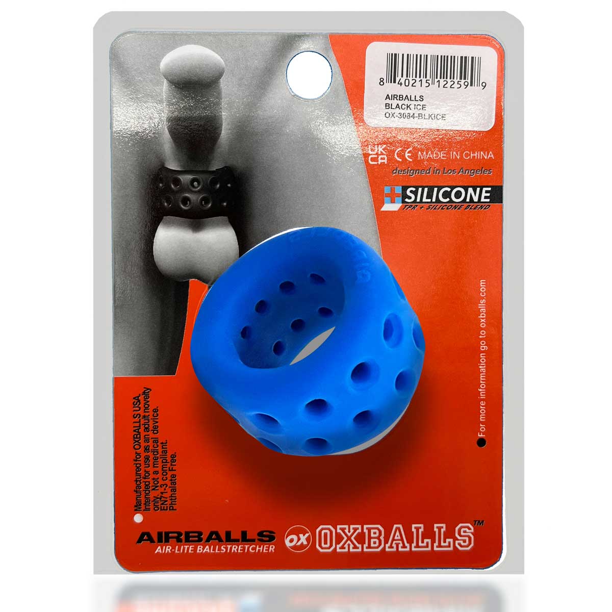 Airballs Air-Lite Vented Ball Stretcher - Pool Ice