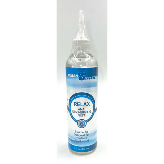 Relax Desensitizing Anal Lube With Dispensing Tip - 8 Oz