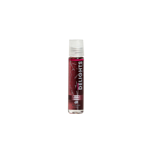 Wet Warming Fun Flavors - Black Cherry - 4 in 1  Lubricant 1 Oz