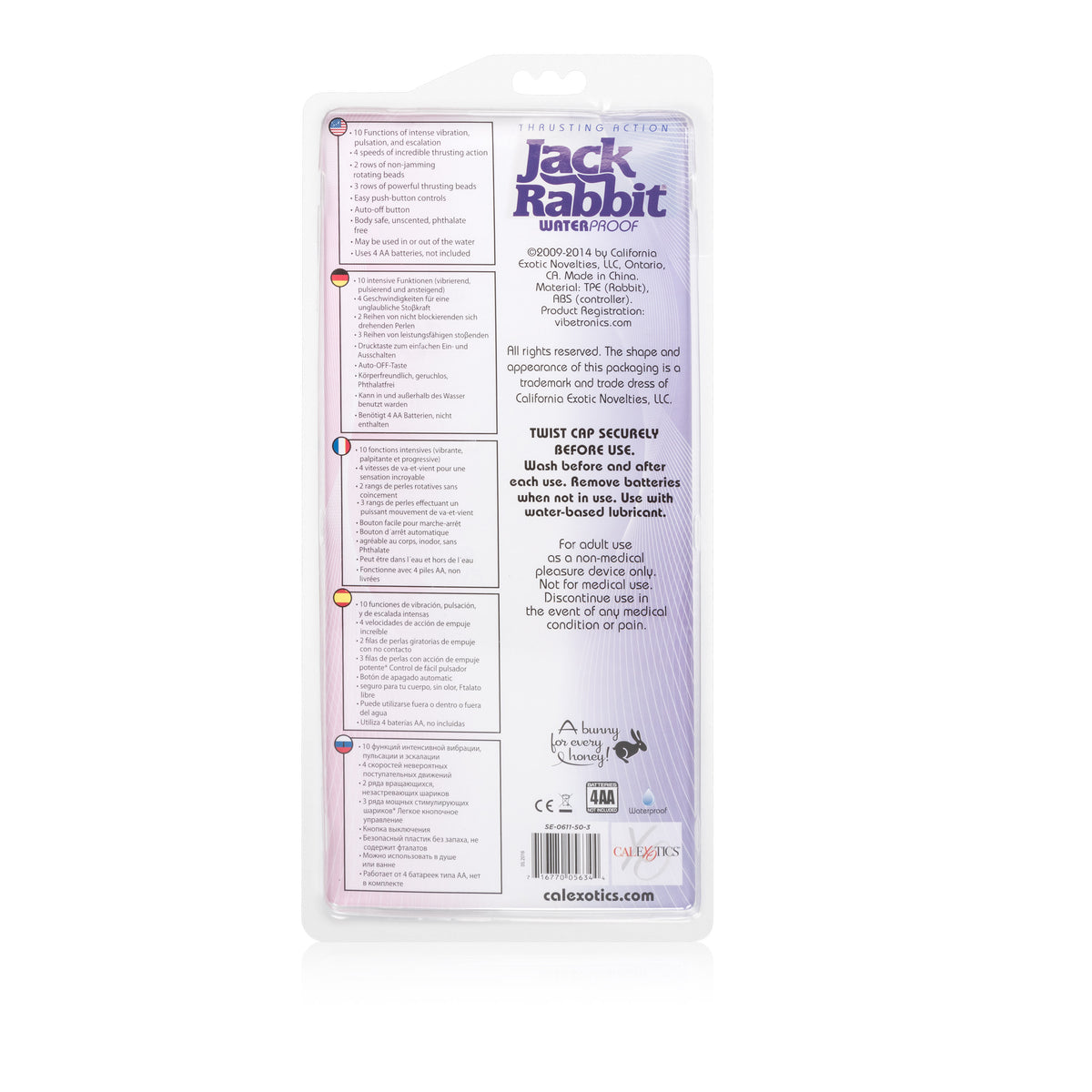 Jack Rabbit Thruster Thrusting Jack Rabbit - CalExotics – Your Adult Toy Store