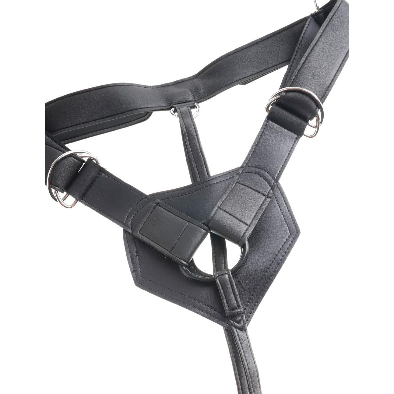 King Cock Strap-on Harness With 7 Inch Cock - Tan