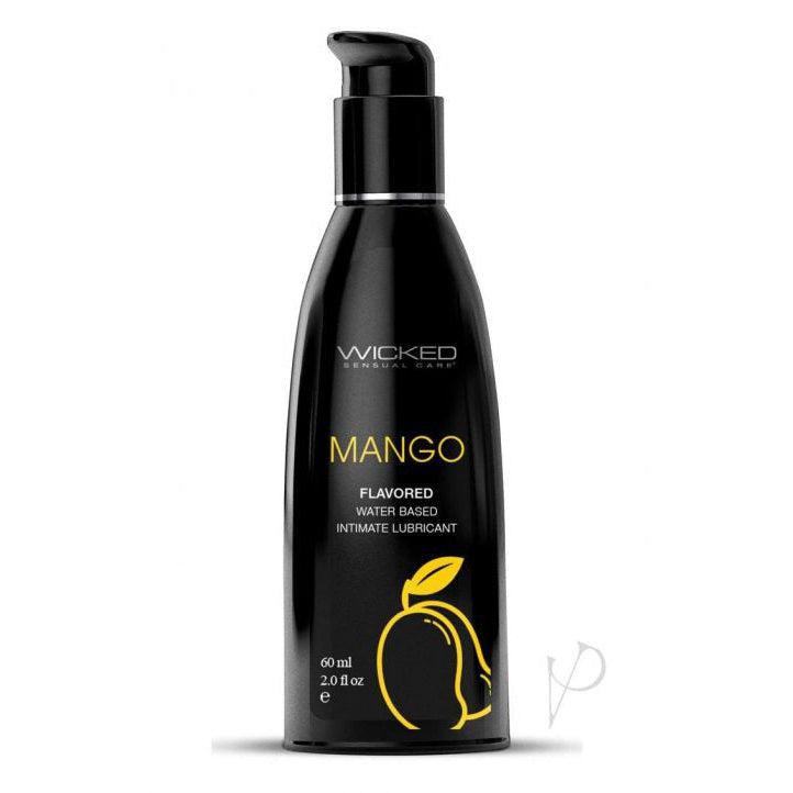 Aqua Mango Flavored Water Based Intimate Lubricant - 2 Fl. Oz.
