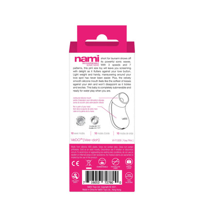Nami Rechargeable Sonic Vibe - Foxy Pink