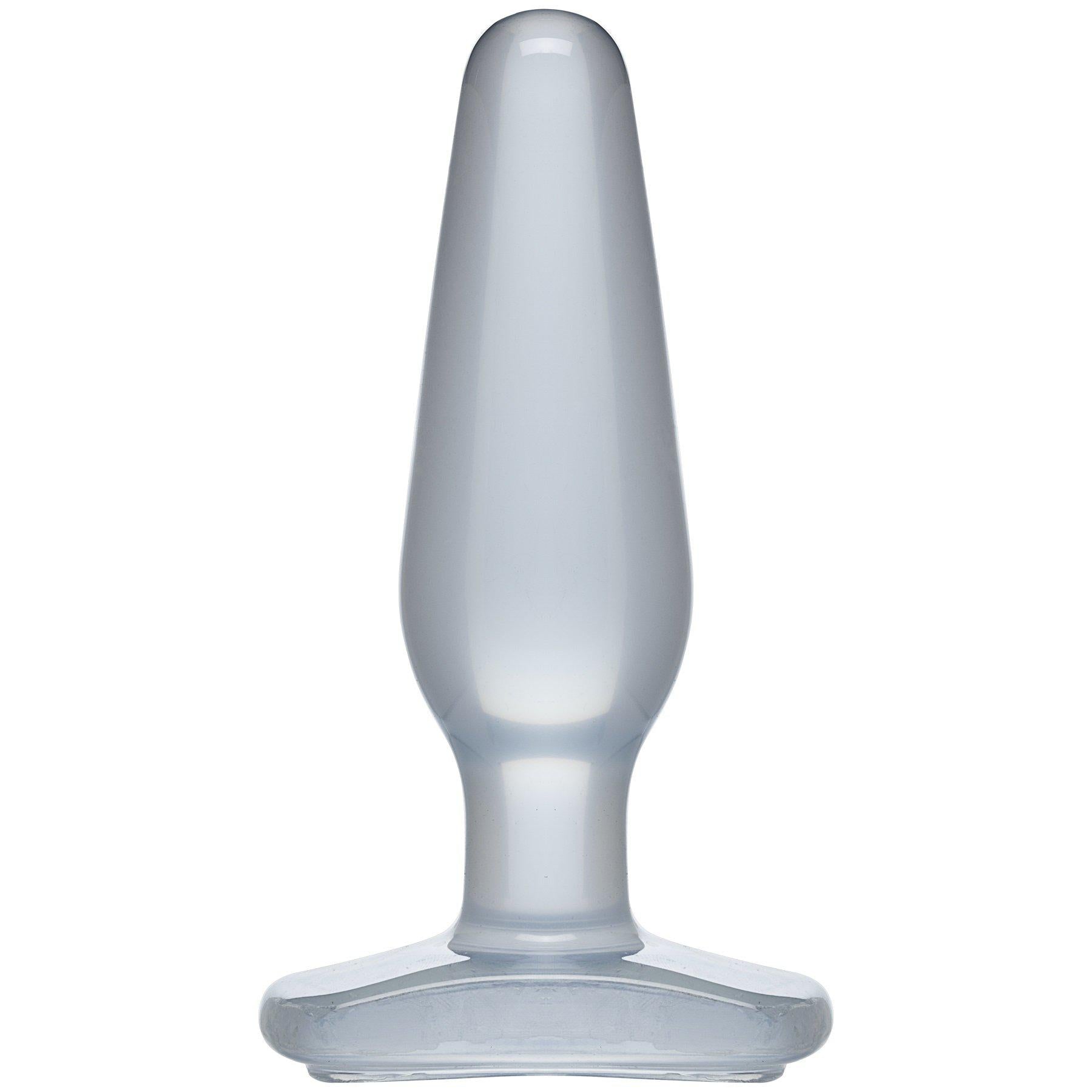 Crystal Jellies Butt Plug - Medium - Clear
