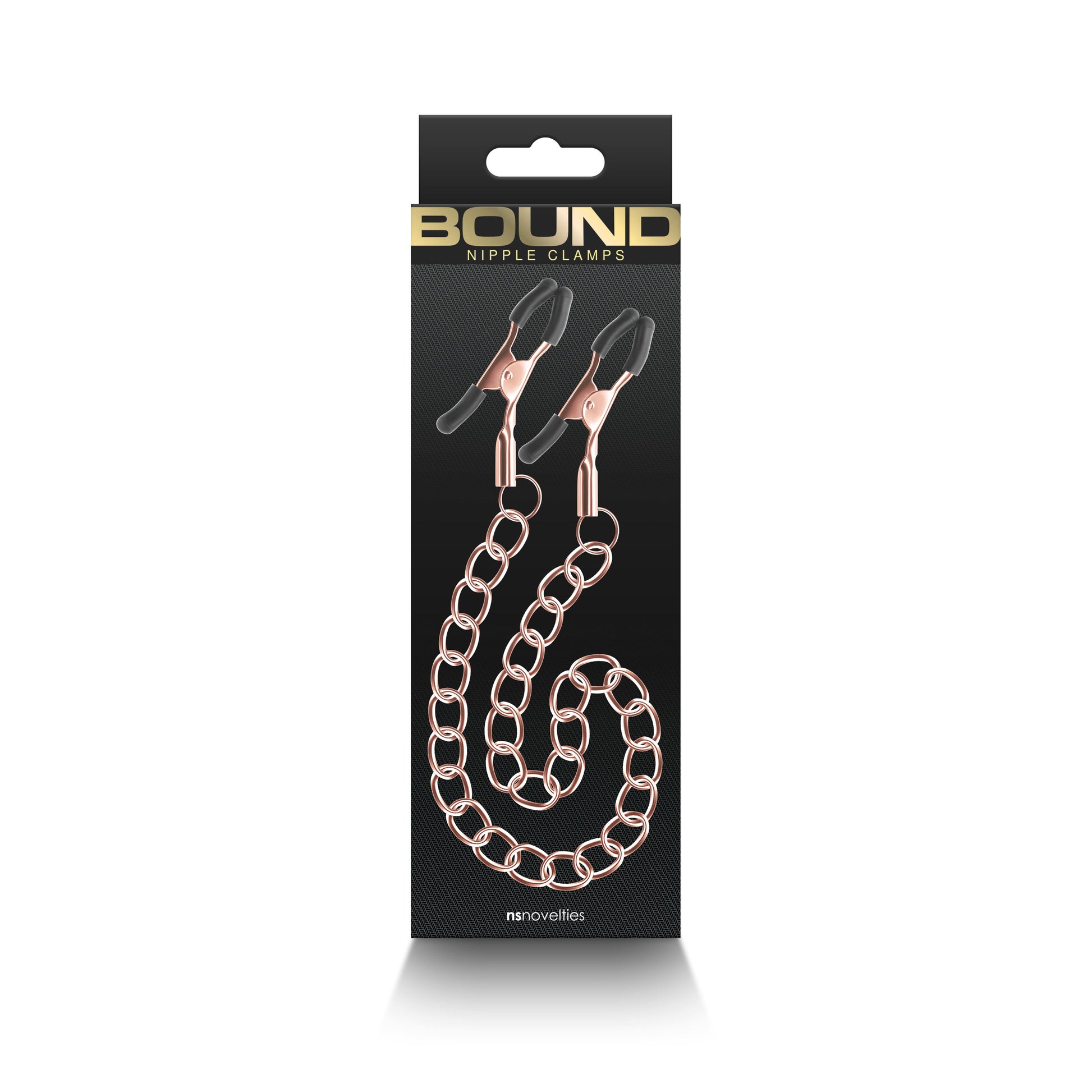 Bound - Nipple Clamps - Dc2 - Rose Gold