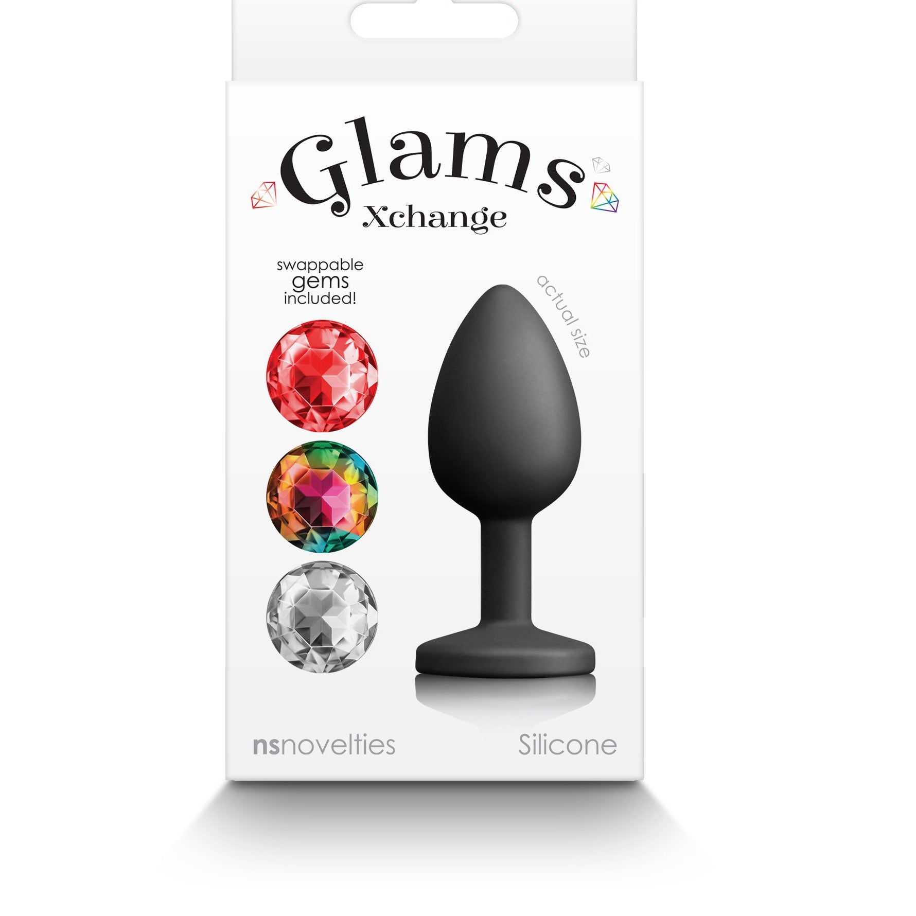 Glams Xchange Round - Small - Black