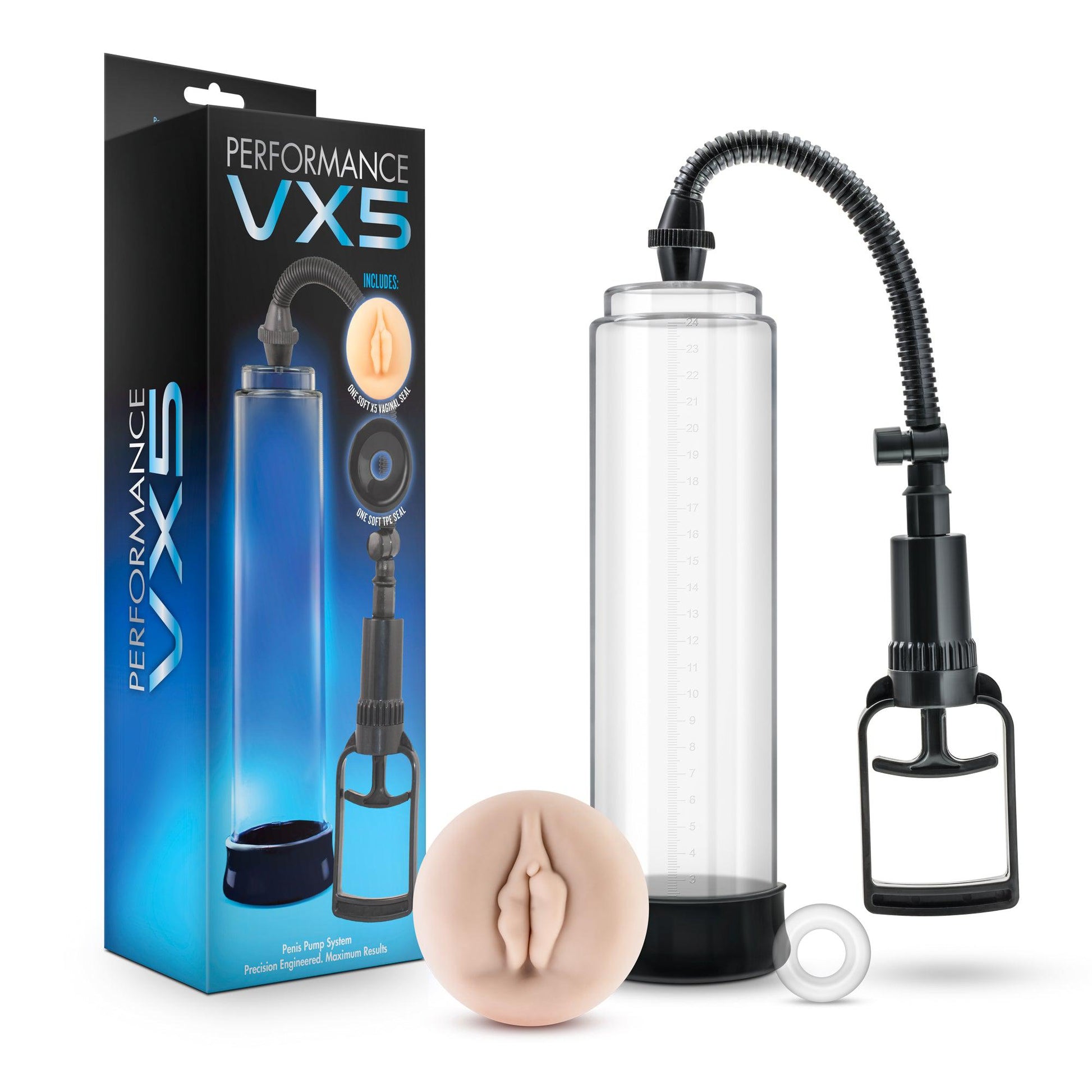 Performance - Vx5 Male Enhancement Pump System - Clear