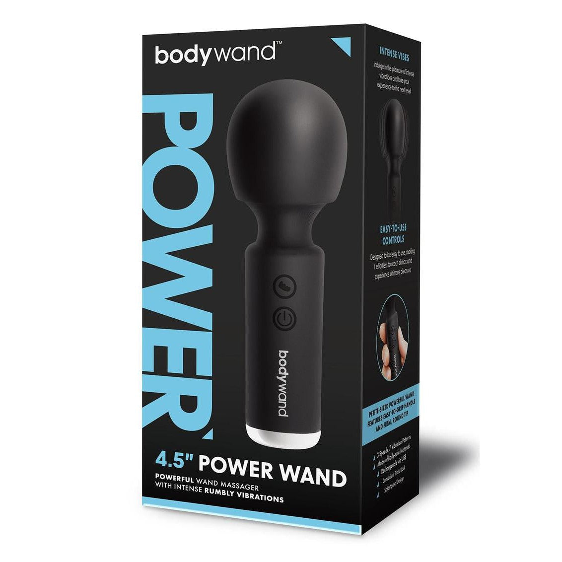 Bodywand 4.5 Inch Power Wand - Black