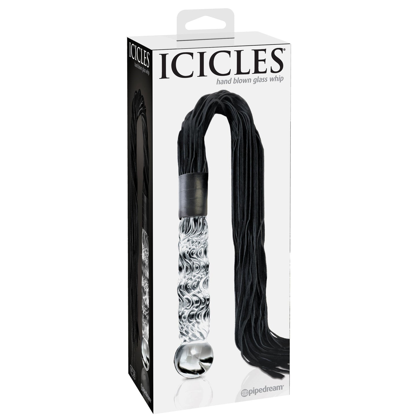 Icicles No. 38 - Clear / Black