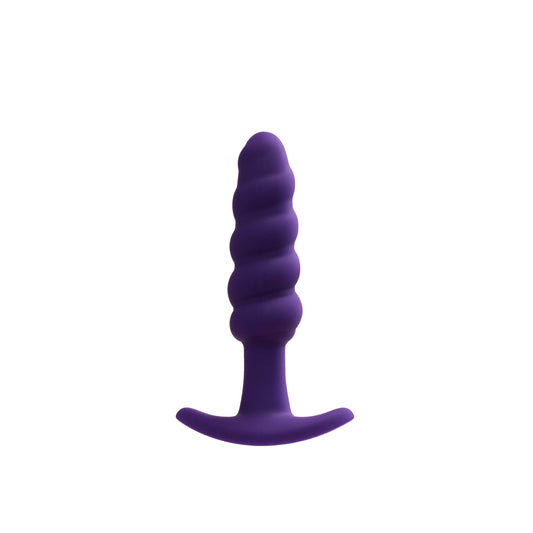 Twist Rechargeable Anal Vibe - Deep Purple