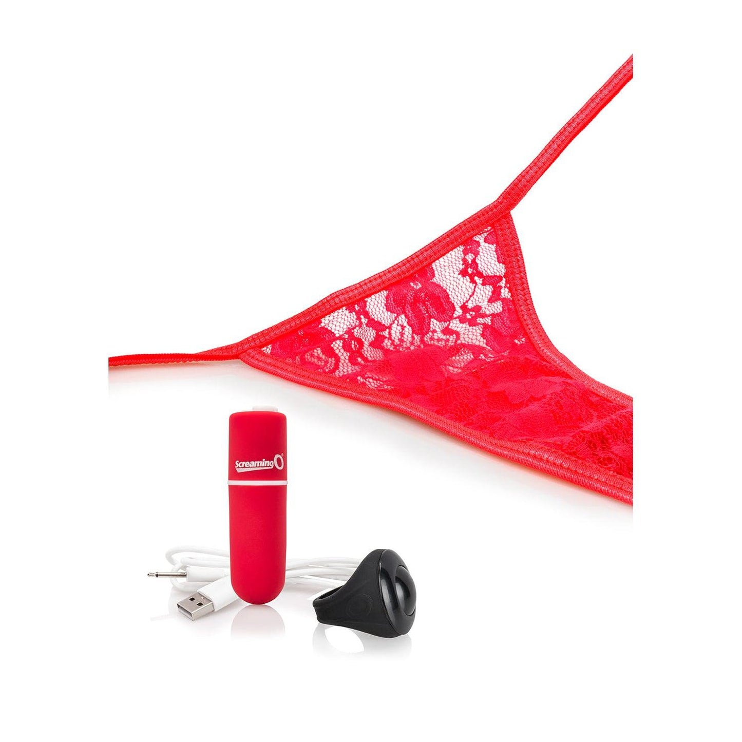 My Secret Charged Remote Control Panty Vibe - Red