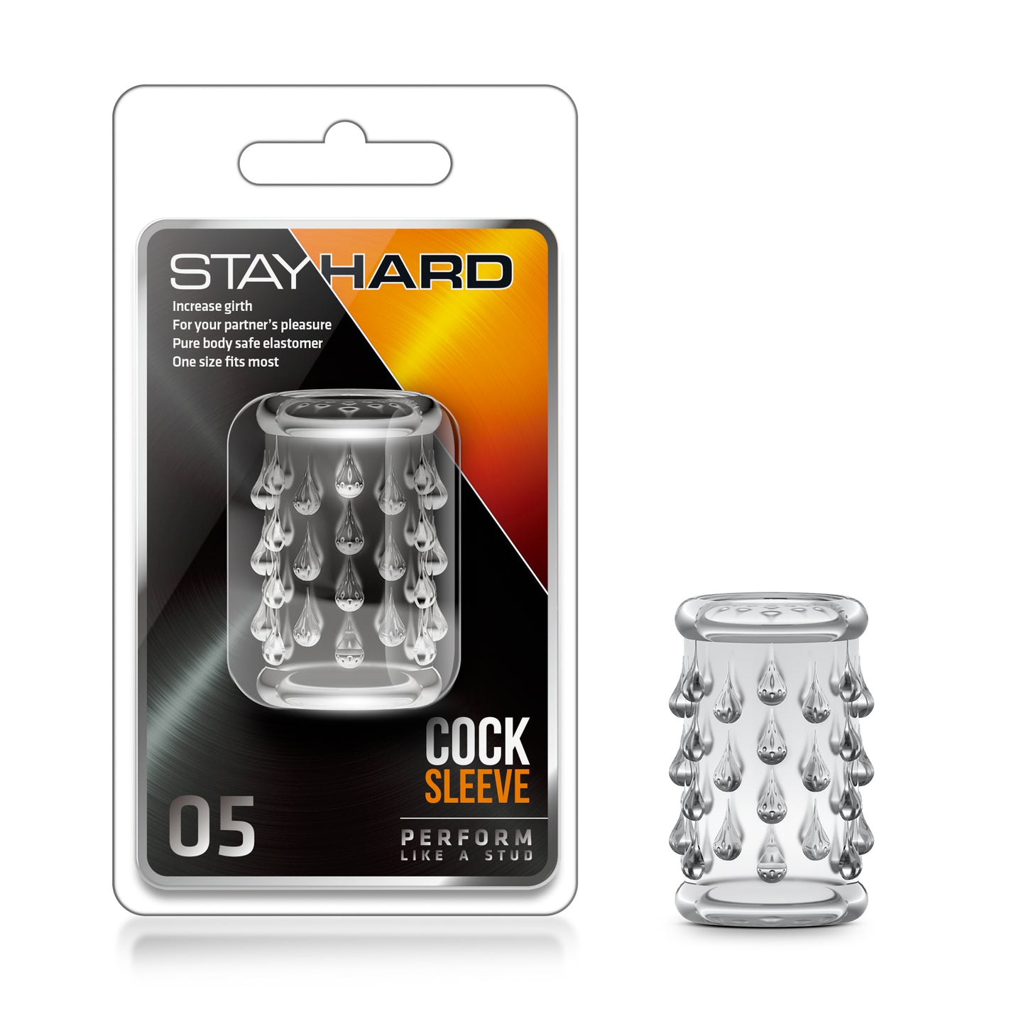 Stay Hard Cock Sleeve 05 - Clear