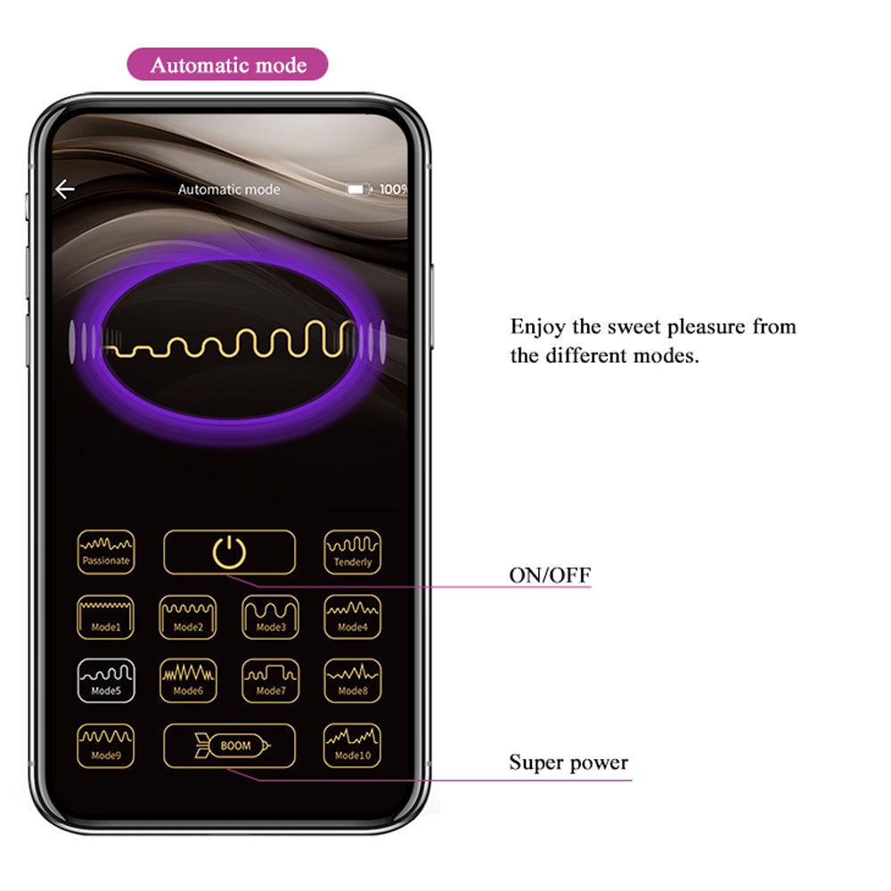 Pretty Love Nymph Global Remote Control Series -  Purple