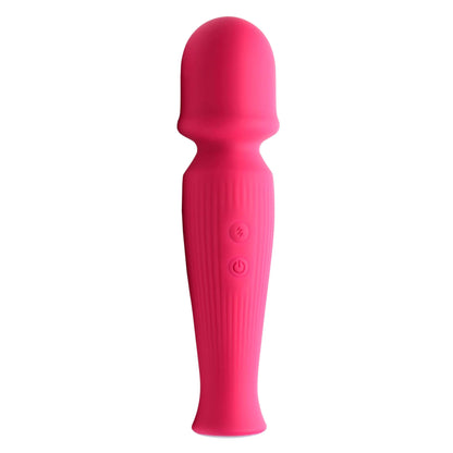 Silicone Wand Massager - Magenta