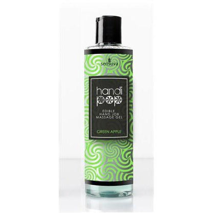 Handi Pop Handjob Massage Gel - Green Apple - 4.2 Oz.