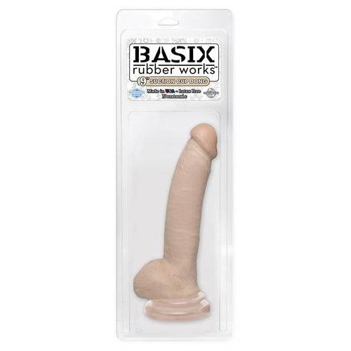 Basix Rubber Works 9 Inch Suction Cup Thicky -  Flesh