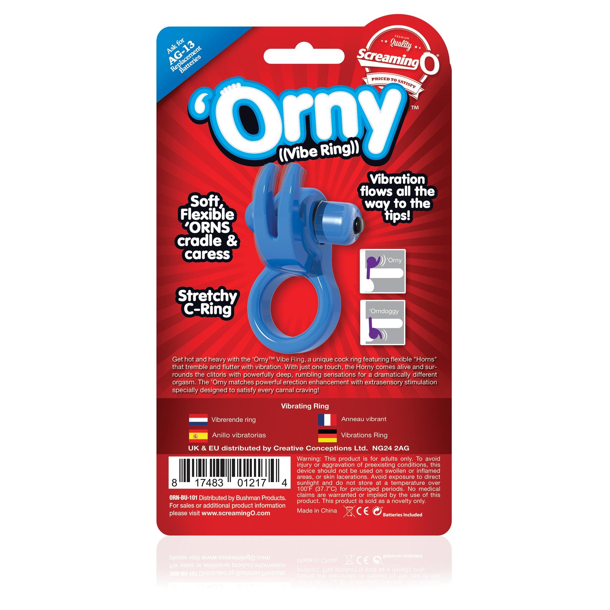 Orny Vibe Ring - Blue