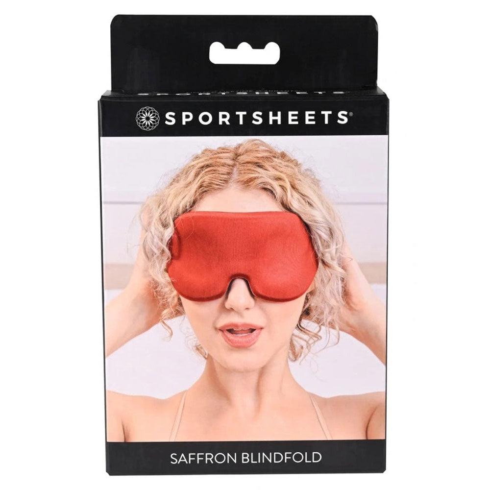 Saffron Blindfold - Red