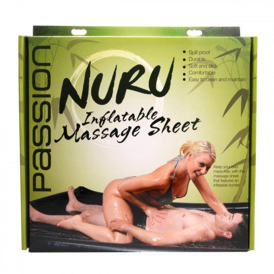 Nuru Inflatable Vinyl Massage Sheet - Your Adult Toy Store