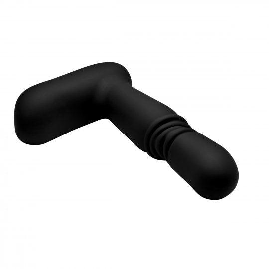 Silicone Thrusting Anal Plug With Remote Control