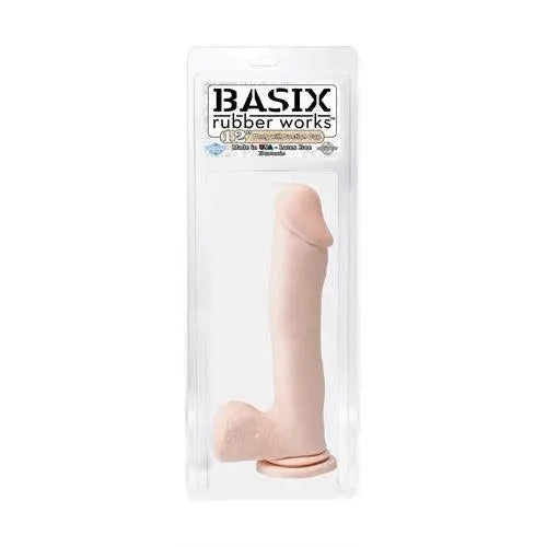 Basix Rubber Works 12 Inch Suction Cup Dong