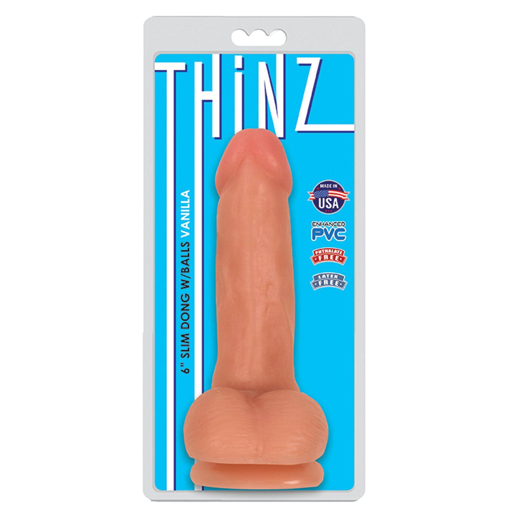 Thinz 6 Inch Slim Dong - Vanilla