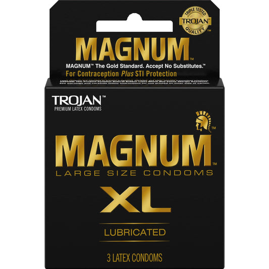 Trojan Magnum XL - 3 Pack