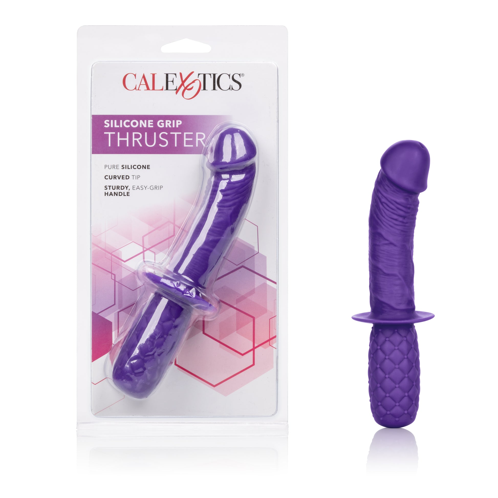 Silicone Grip Thruster - Purple