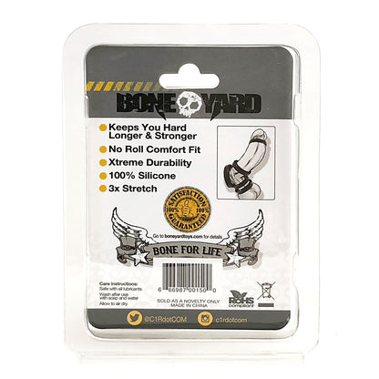 Boneyard Silicone Ring 50mm - Black