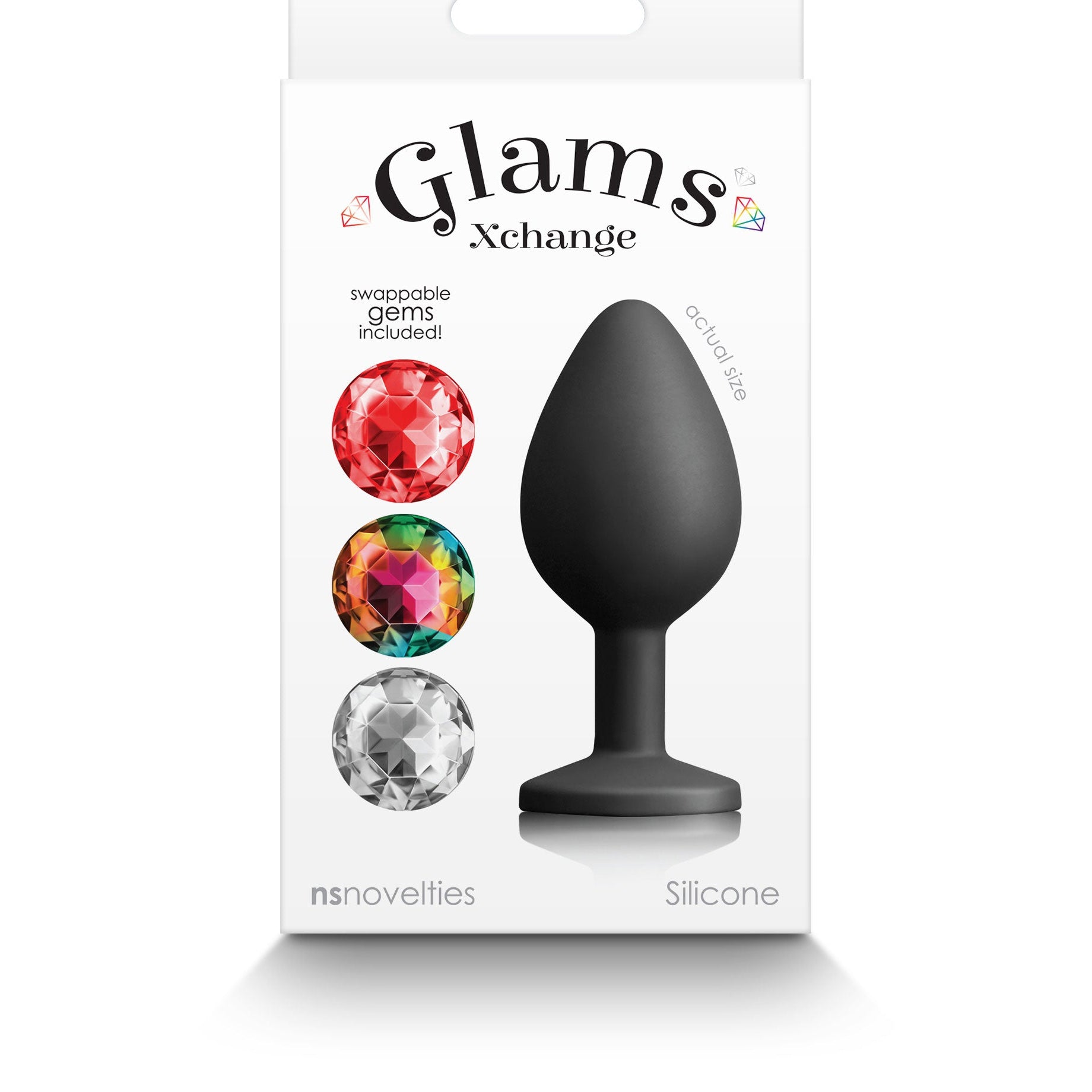 Glams Xchange Round - Medium - Black