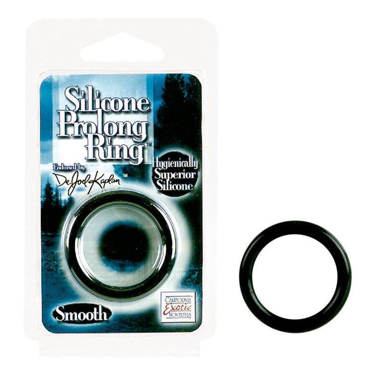 Dr. Joel's Silicone Prolong Ring Smooth - Black