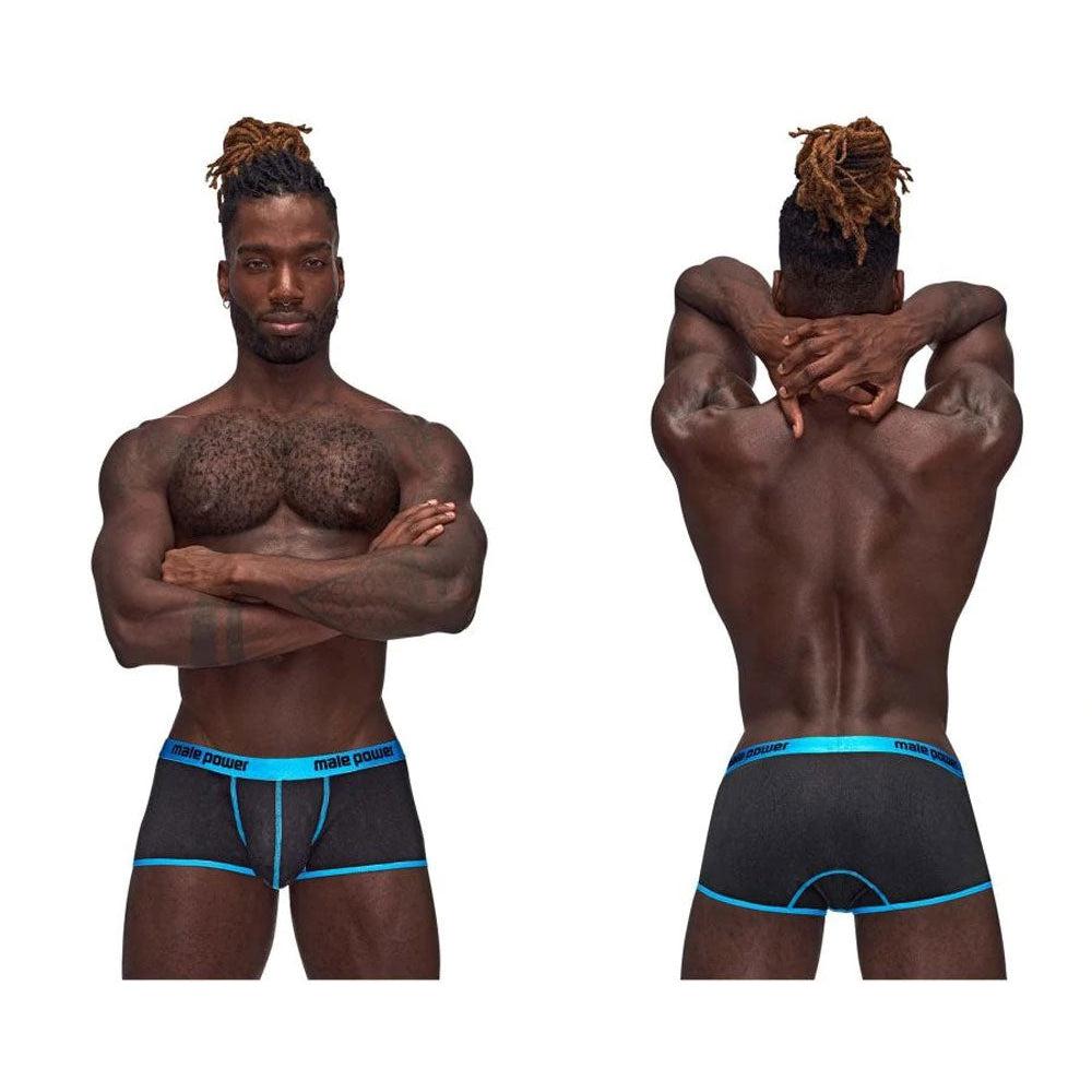 Casanova Uplift Mini Shorts - Medium - Black/blue
