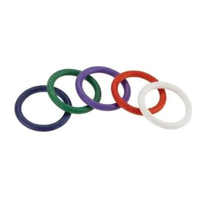 Rubber C-Ring Set - 1.25 Inches - Rainbow
