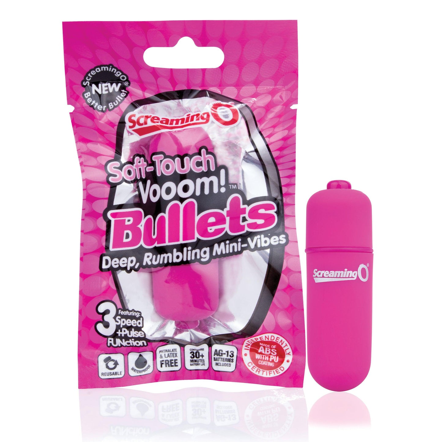 Soft-Touch Vooom! Bullets - Pink