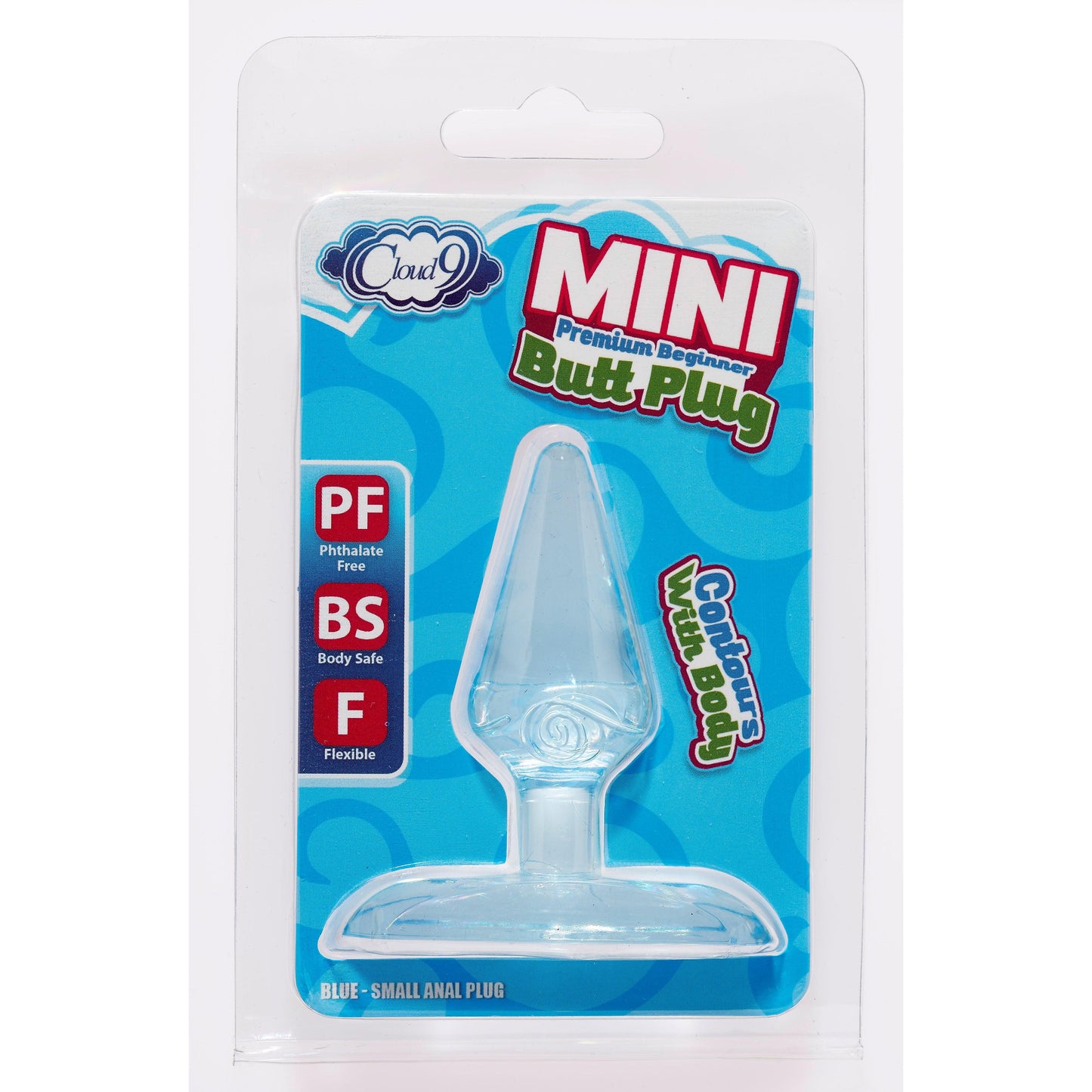 Mini Premium Beginner Butt Plug - Blue