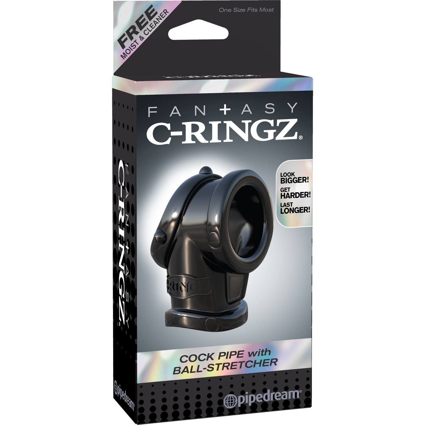Fantasy C-Ringz Cock Pipe With Ball Stretcher