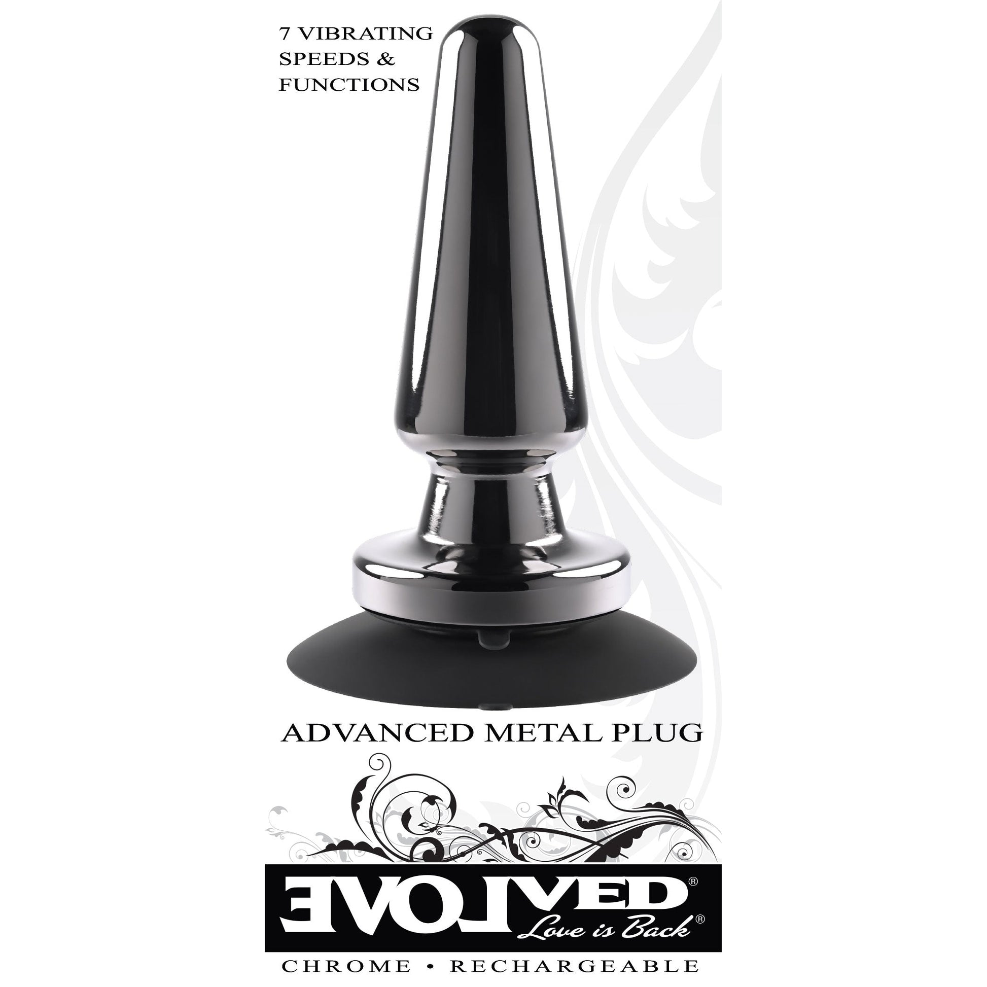 Advanced Metal Plug - Black Chrome