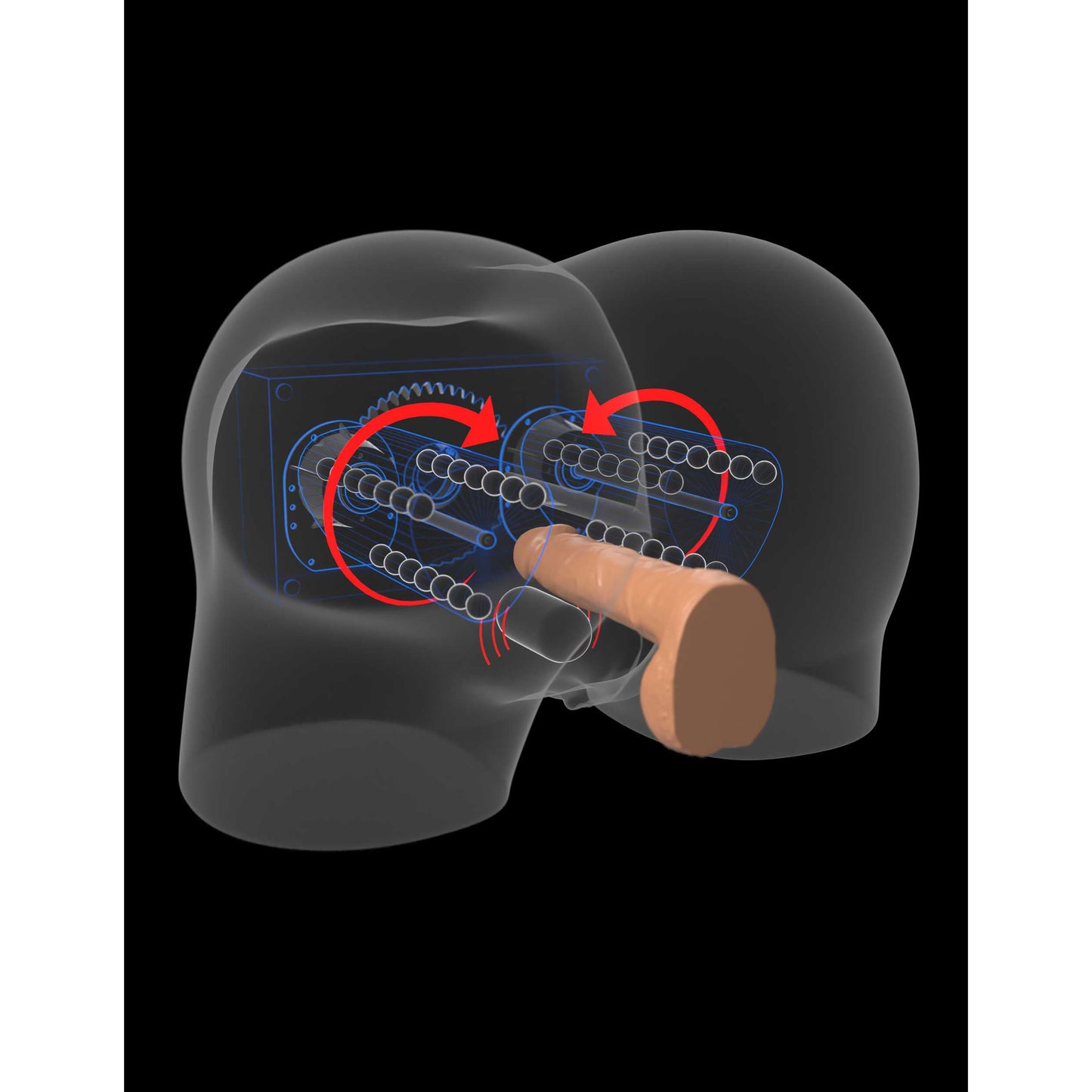 Pdx Elite Milk Me Silly - Brown