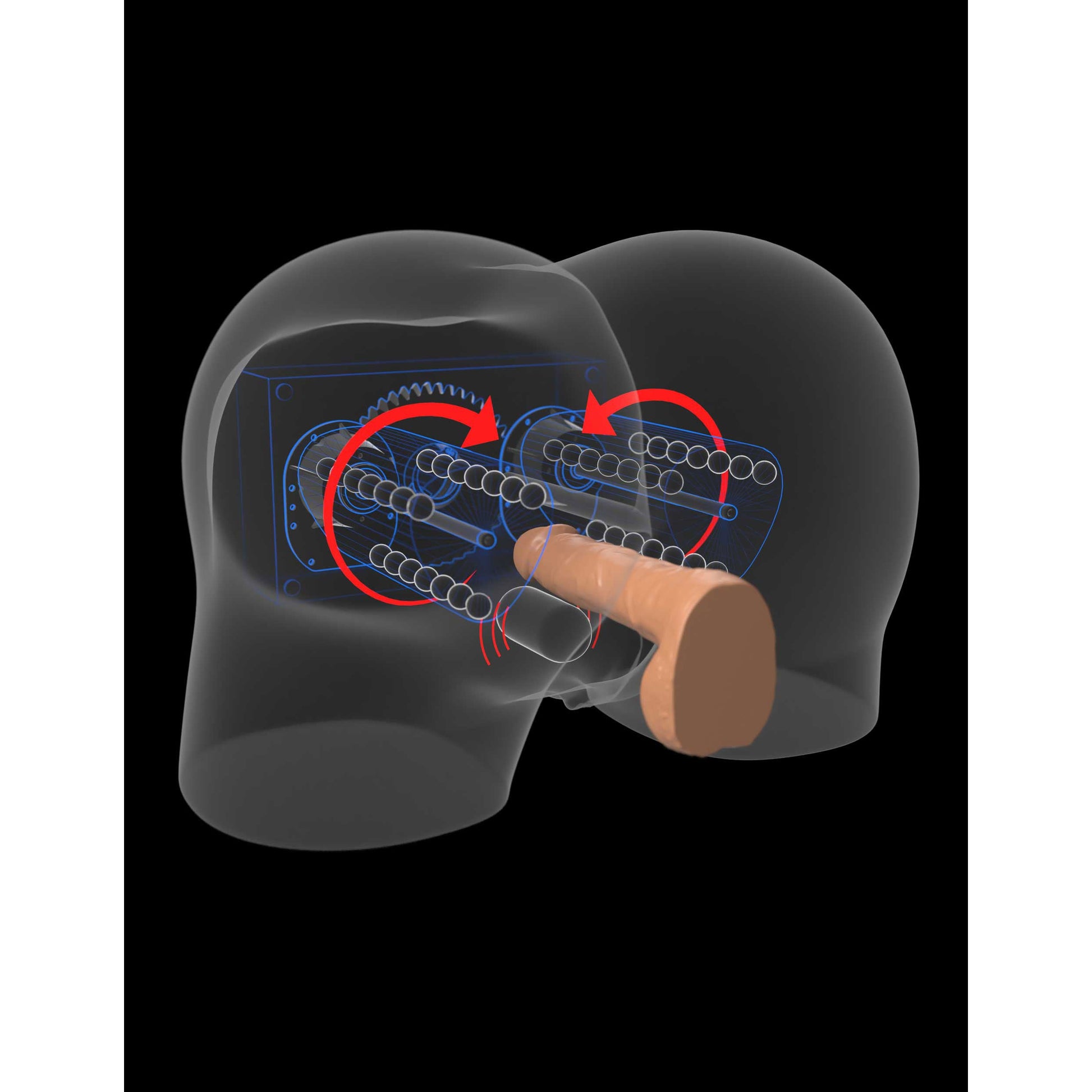 Pdx Elite Milk Me Silly - Brown