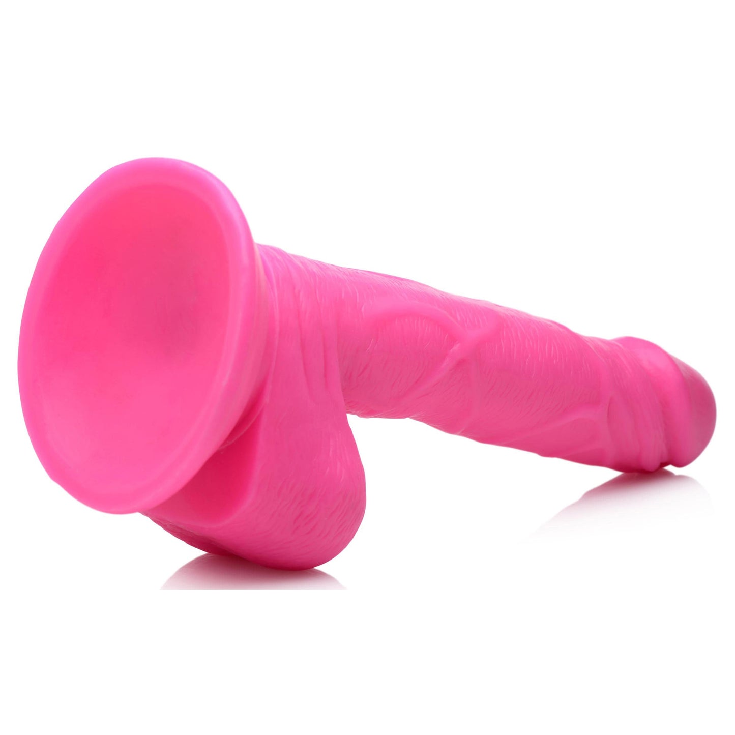 Pop Pecker 6.5 Inch Dildo With Balls - Pink