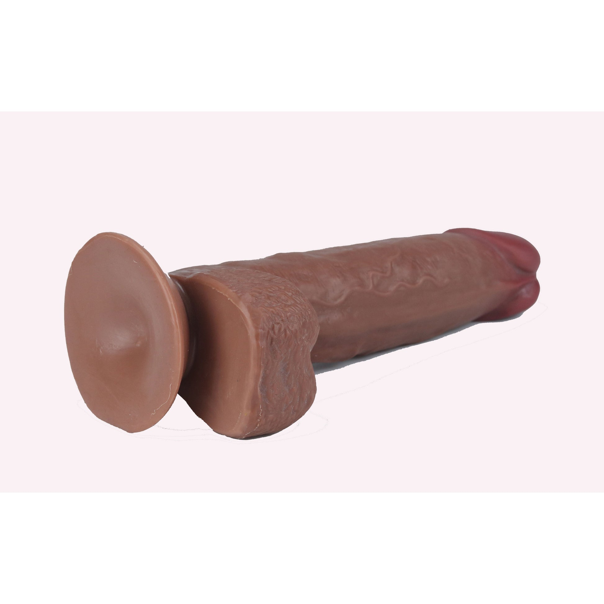 Get Lucky 7.5 Inch Real Skin Dong - Light Brown