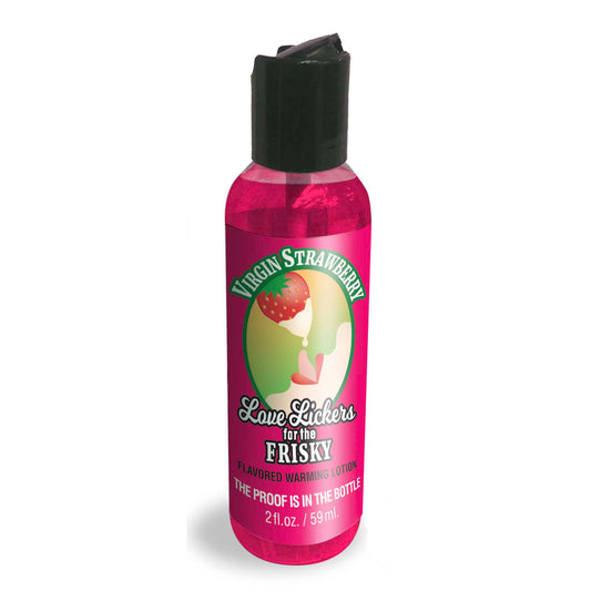 Love Lickers Massage Oil - Virgin Strawberry - 1.76 Fl. Oz.
