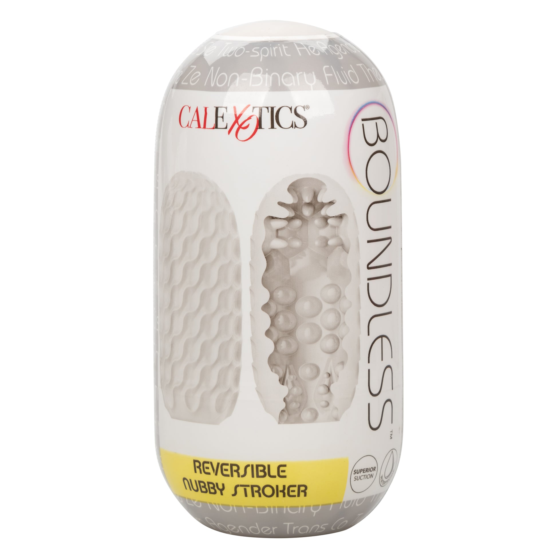 Boundless Reversible Nubby Stroker - Clear