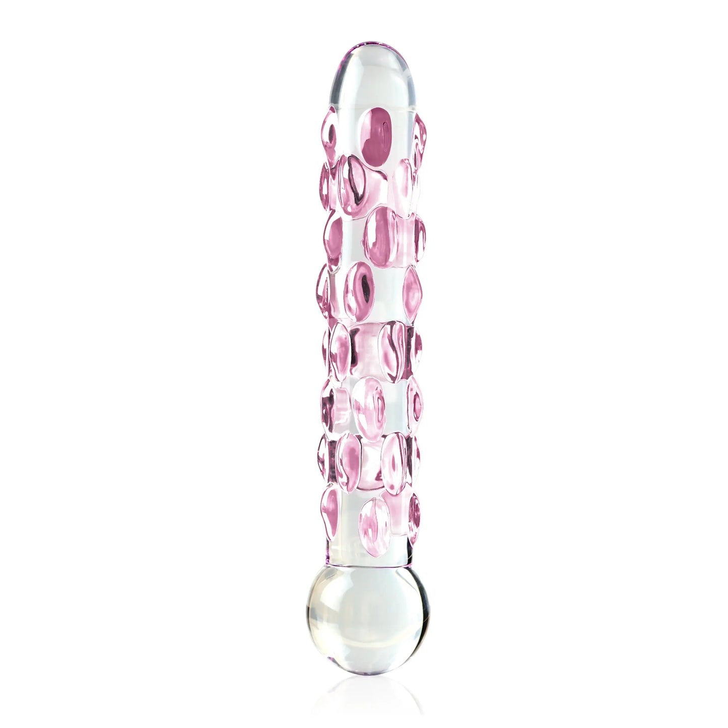 Icicles No. 7 - Clear / Pink