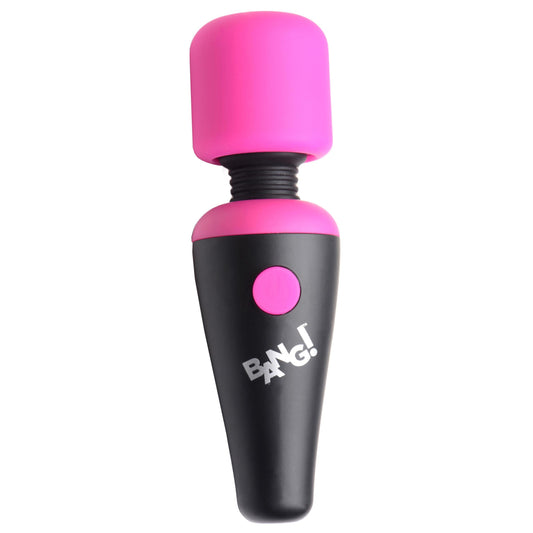 Bang - 10x Vibrating Mini Silicone Wand - Pink