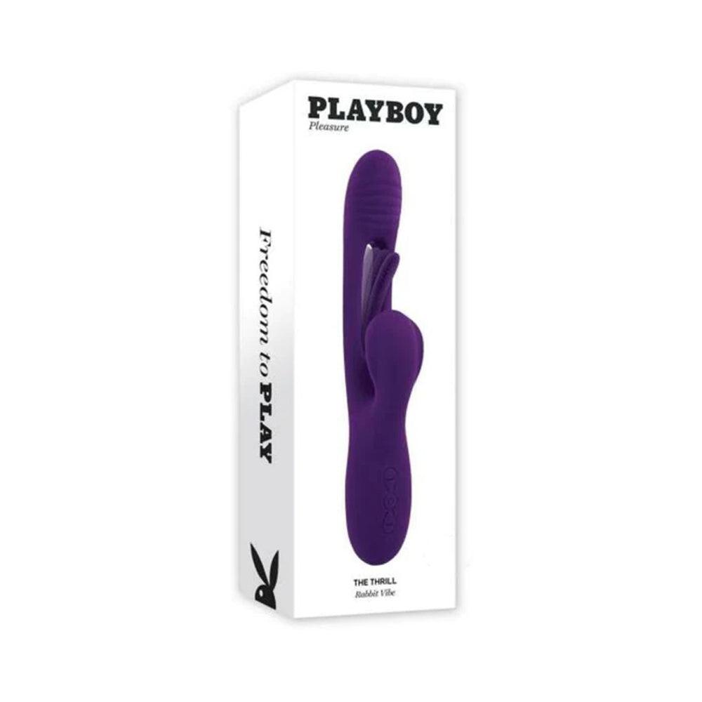 Playboy Pleasure - the Thrill Rabbit Vibrator -  Purple