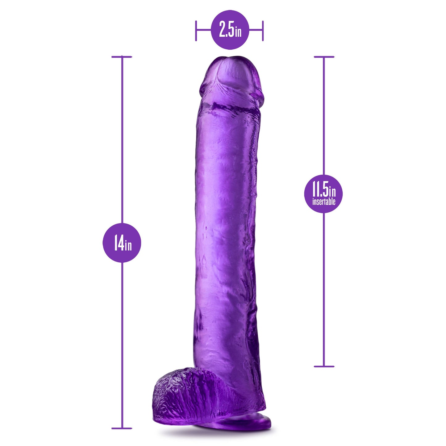 B Yours Plus - Hefty N Hung - Purple