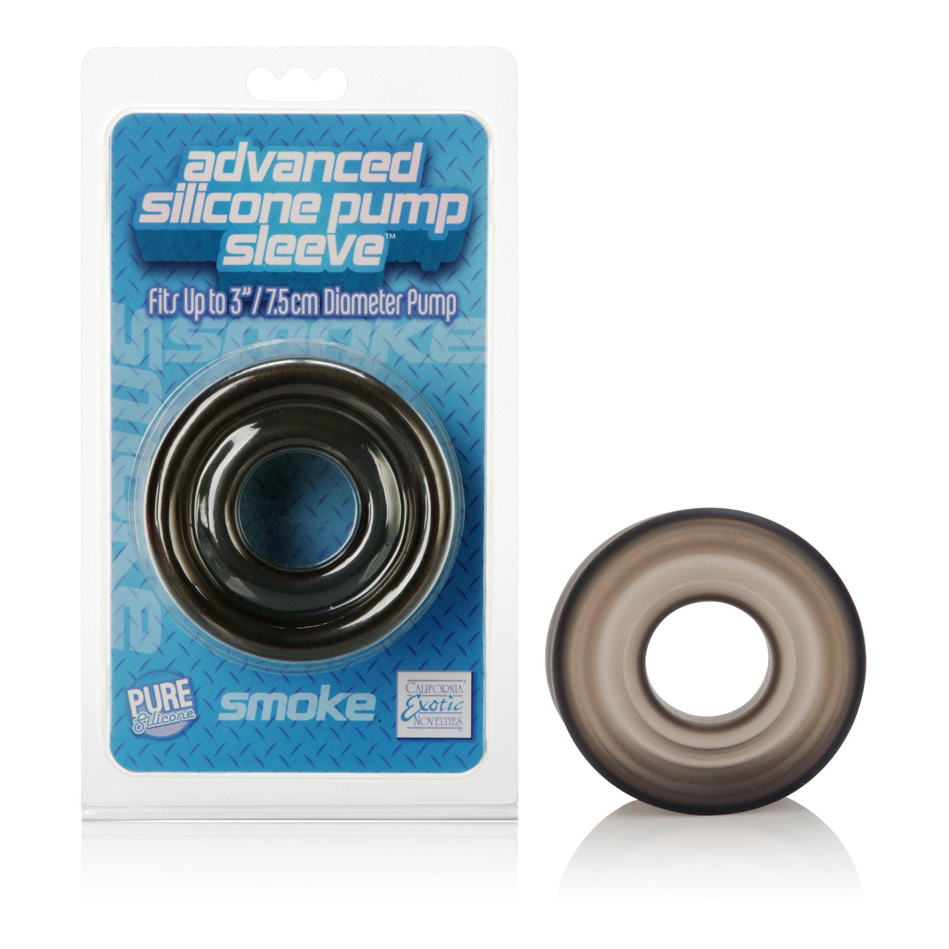 Advanced Silicone Pump Sleeve - Smoke