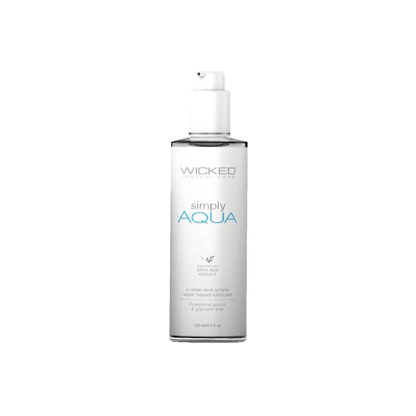 Simply Aqua Fragrance Free Lubricant - 4 Fl. Oz.