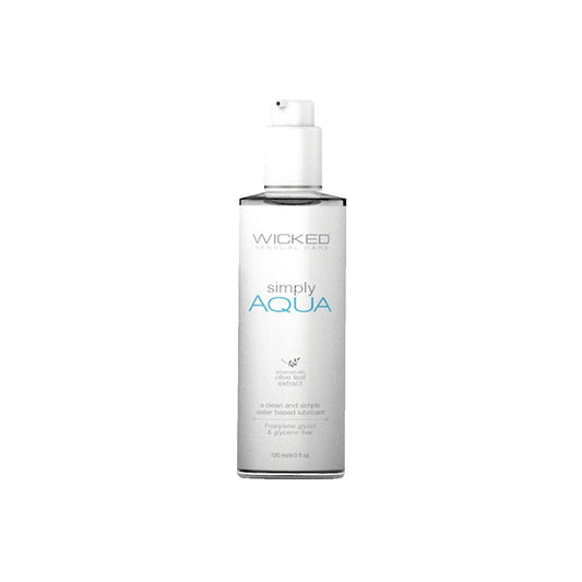 Simply Aqua Fragrance Free Lubricant - 4 Fl. Oz.